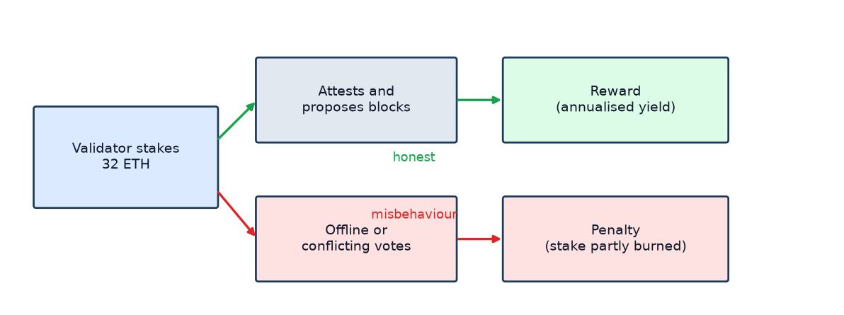 What Is Proof of Stake? You Bond Capital Instead of Burning Electricity.